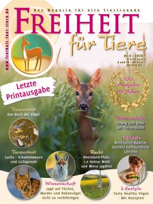 Freiheit für Tiere 4-2026 Titel